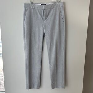Banana Republic Avery Gray Ankle Cropped Pants